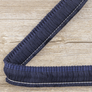 Бахрома декоративная, 30 мм, цвет темно-синий. Арт BT - 30c - col.B-6