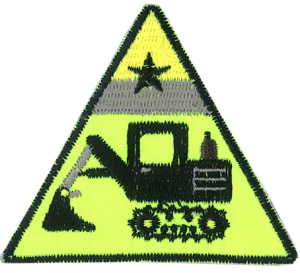 Термоаппликации HKM "Трактор". Арт 30389/1SB