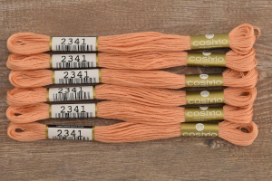 Мулине COSMO однотонный цвет  2341      . Арт 25-6/2341      