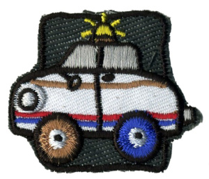 Термоаппликация HKM "Машина". Арт 31643/1SB