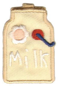 Термоаппликация HKM "Бидон с молоком". Арт 32097/1SB