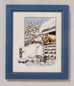 Набор для вышивания "Гусь и лошадь". Арт 99516