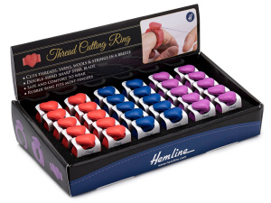 Набор колец безразмерных с лезвиями для обрезания нитей. Арт N4372