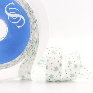 Косая бейка с рисунком SAFISA, арт.6594, 20 мм, 20 м, цвет 03. Арт 6594-20мм-03