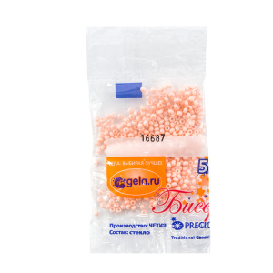 Бисер №10, 5 г., цвет 16687. Арт G 16687