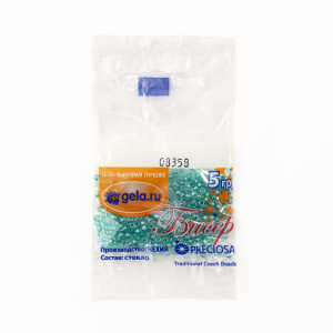 Бисер №10, 5 г., цвет 08358. Арт G 08358