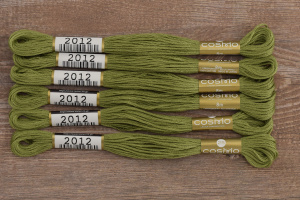 Мулине COSMO однотонный цвет  2012      . Арт 25-6/2012      