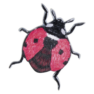 Термоаппликация "Божья коровка красная". Арт 39279