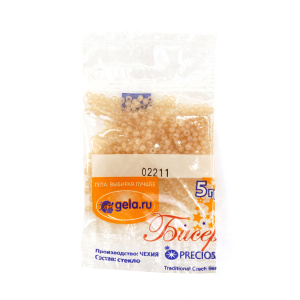 Бисер №10, 5 г., цвет 02211. Арт G 02211