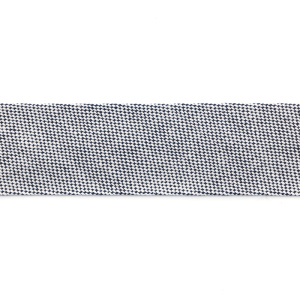 Косая бейка хлопок, 20 мм, 20 м, цвет 01, цвет черный. Арт 6570-20мм-01