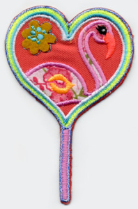 Термоаппликация HKM "Леденец с сердцем". Арт 32344/1SB