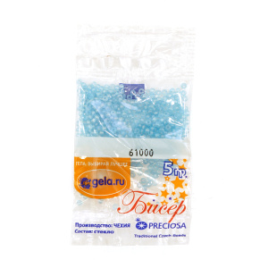 Бисер №10, 5 г., цвет 61000. Арт G 61000