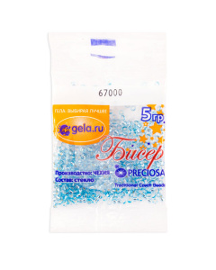 Бисер №10, 5 г., цвет 67000. Арт G 67000