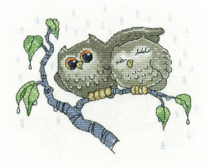 Набор для вышивания "Под крылышком". Арт PUYS1434E