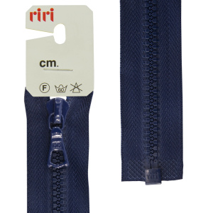 Молния riri тракторная разъёмная 1 замок, 6 мм, 70 cм, цвет 2626, кобальт синий. Арт 5753720/70/2626         