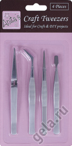 Набор инструментов для хобби (пинцеты). Арт ANT2681000              
