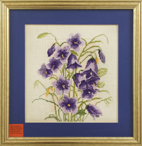 Вышитая картина "Колокольчики". Арт Модель 04.004.02        