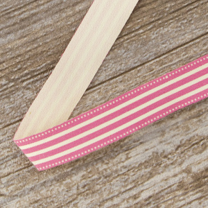 Лента хлопковая на картонной мини-катушке "Полоски". Арт VR15.900