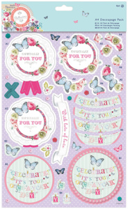 Набор бумаги с высечкой "Мама" Bellissima. Арт PMA169109