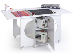 Стол раскройный CUTTING TABLE II, белый. Арт TLM.CT2-W001                