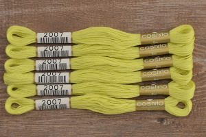 Мулине COSMO однотонный цвет  2007      . Арт 25-6/2007      