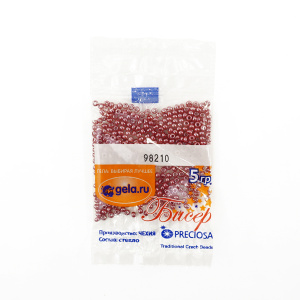 Бисер №10, 5 г., цвет 98210. Арт G 98210