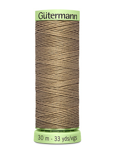Нить Gütermann отделочная, № 30, цвет 0000868, 100% полиэстер, 30 м. Арт 112-0744506-000868