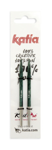 Спицы сменные для лески 20 см KATIA, 4,5 мм. Арт 7688