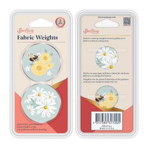 Утяжелитель портновский для фиксации выкройки и кроя ткани "Маргаритки". Арт ER907.2.4