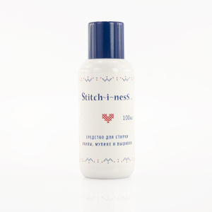 Средство "Stitch-i-nesS" для стирки канвы, мулине, вышивки, 100 мл. Арт 006100