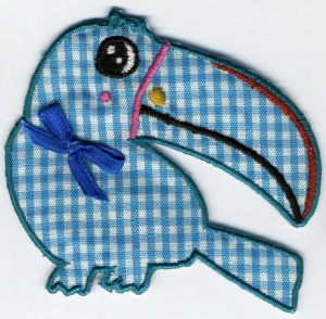 Термоаппликация HKM "Пеликан". Арт 32561/1SB