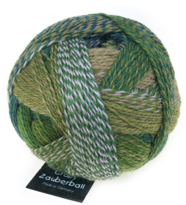 Пряжа Crazy Zauberball, 75% шерсть, 25% полиамид, 100 г, 420 м. Арт 1153-2292