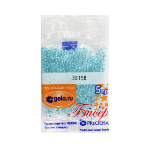 Бисер №10, 5 г., цвет 38158. Арт G 38158