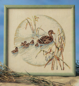 Набор для вышивания "Утки". Арт 22034