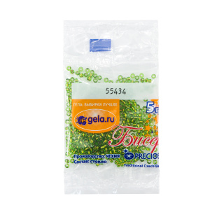 Бисер №10, 5 г., цвет 55434. Арт G 55434