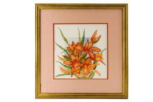 Вышитая картина "Лилии". Арт Модель 04.007.06