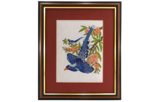 Вышитая картина "Птица счастья". Арт Модель 03.012.01