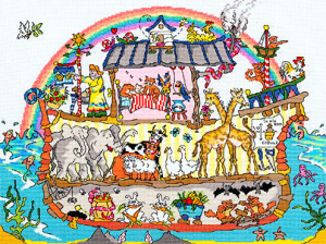 Набор для вышивания "Noah’s Ark" (Ноев ковчег). Арт XCT5