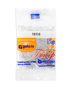 Бисер №10, 5 г., цвет 18908. Арт G 18908