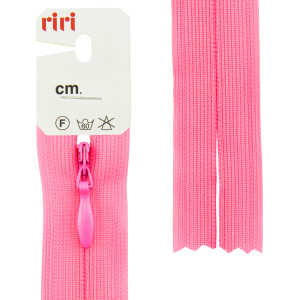 Молния потайная неразъемная, Т3, 60 см, цвет 2424, розовый. Арт 6010917/60/2424