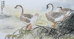 Набор для вышивания "Прогулка после дождя". Арт 2030803