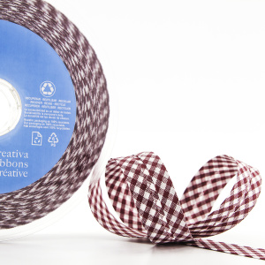 Косая бейка с рисунком SAFISA, арт.5400, 20 мм, 25 м, цвет 58. Арт 5400-20мм-58