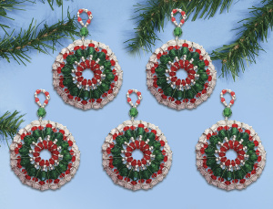 Набор для создания елочных игрушек "Зимний вихрь". Арт 6226