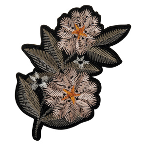 Термоаппликация "Цветы розовые". Арт 39319