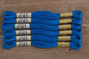 Мулине COSMO однотонный цвет  2024      . Арт 25-6/2024      