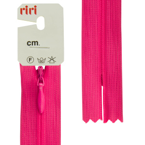 Молния потайная неразъемная, Т3, 50 см, цвет 2429, цикламеновый. Арт 6010917/50/2429         