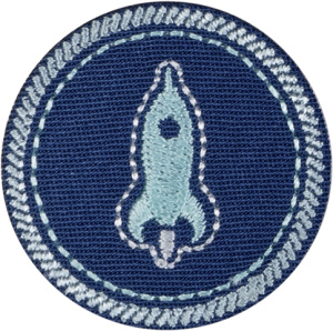 Термоаппликация "Ракета". Арт 42714