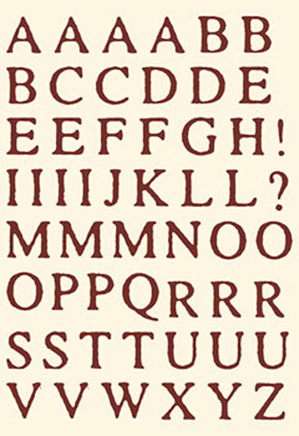 Трансфер из войлока. Арт FLTR004M                