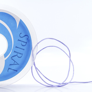 Шнур атласный SAFISA 1,5 мм, 25 м, цвет 08, сиреневый. Арт 470-08                  