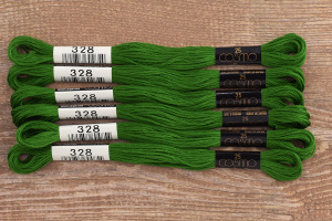 Мулине COSMO однотонный цвет  328       . Арт 25-6/328       